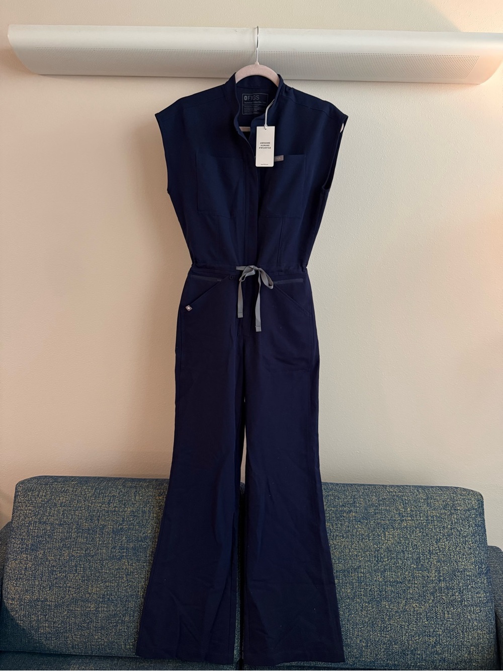 Figs Rafaela Wide-Leg ScrubJumpsuit